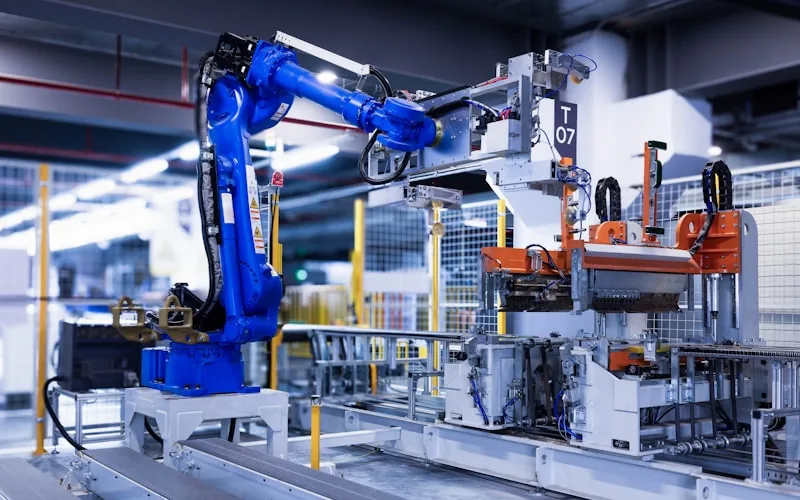 Innovation — industrial robot arm smart manufacturing