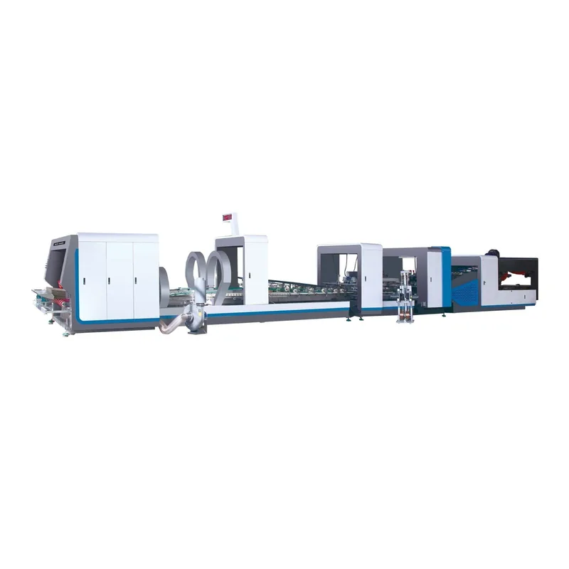 High Speed Automatic Folder Gluer And Stitcher Machine