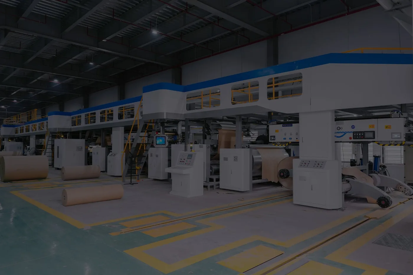 BMC corrugator production line installed at Vietnam factory